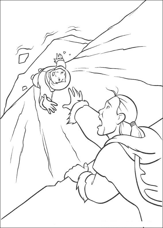 52 coloring pages of Brother Bear